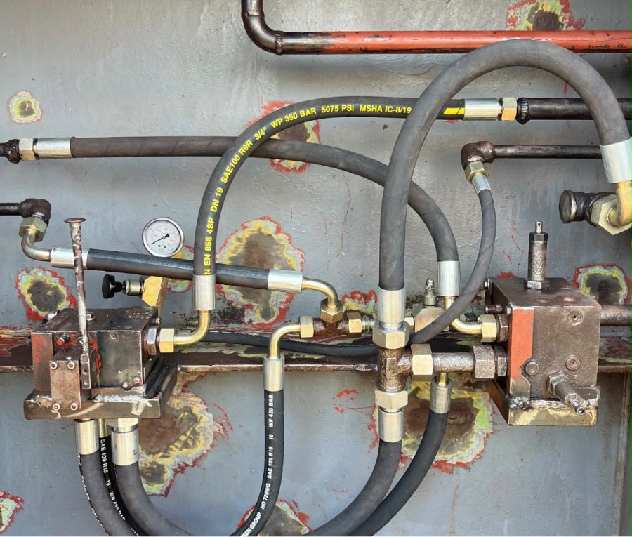 Hatch cover hyd circuit overhaul