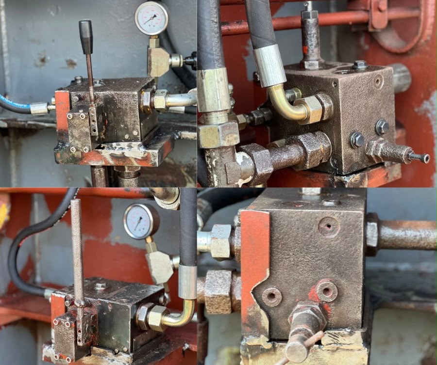 Hatch cover hyd circuit overhaul — 5